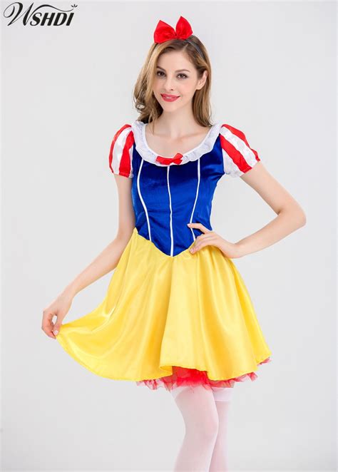 adult women fairytale snow white princess costume cosplay fantasy