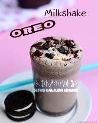 membuat milkshake oreo praktis seenak buatan cafe inovstudy