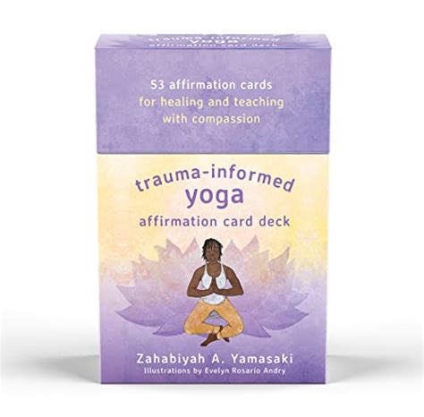 trauma informed yoga affirmation card deck zu verkaufen picclick de