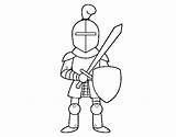 Escudo Caballero Espada Cavaliere Caballeros Scudo Spada Cavaleiro Amb Medievales Cavaller Escut Espasa Armadura Castillos Espadas Cavallero Dibuixos Armaduras Knight sketch template