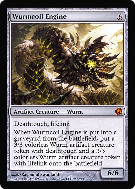 wurmcoil engine magic card