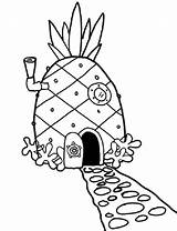 Spongebob Coloring Pages Pineapple Squidward Drawing Easy House Sydney Printable Squarepants Clipart Sponge Draw Drawings Color Sheets Cartoon Roblox Getcolorings sketch template