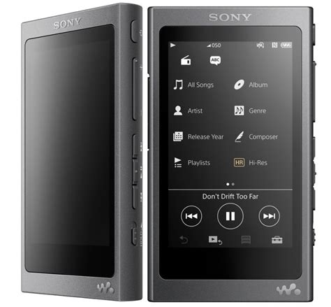 sony nw  walkman   res audio digital noise cancellation launched  rs