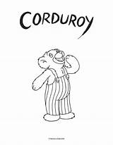 Corduroy Clipground sketch template