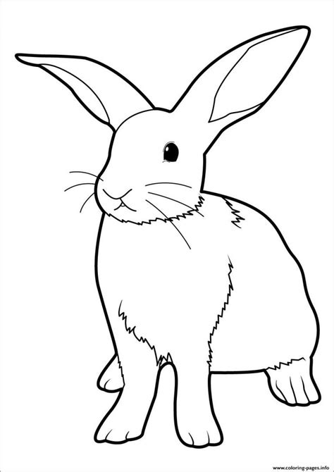 rabbit family coloring page coloringbay