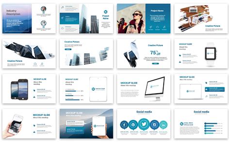 business graph  powerpoint template