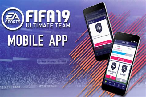 fifa 19 companion app release now live fut ultimate team mobile app early access here ps4