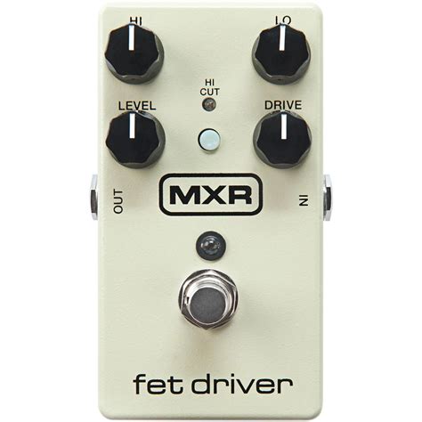 mxr fet driver guitar effects pedal musicians friend