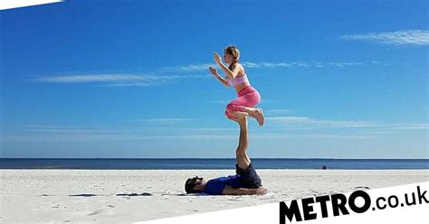 deaf and blind man communicates with his wife through yoga metro news