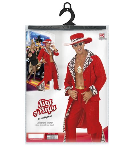 red velvet pimp fancy dress costume gangster rapper 70s outfit l mens