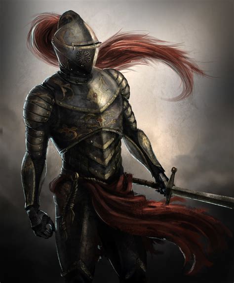 fantasy knight art  jake siano