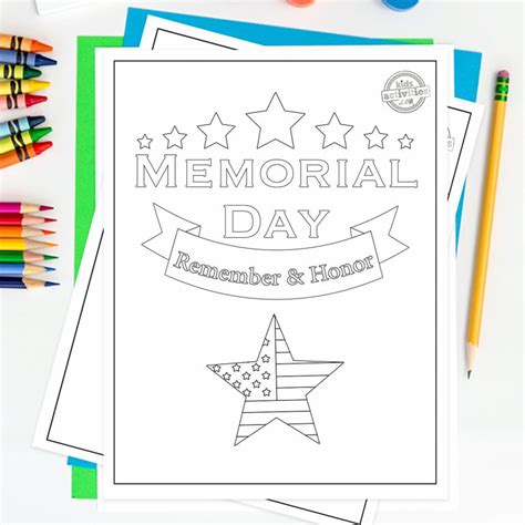 memorial day coloring pages kids activities blog