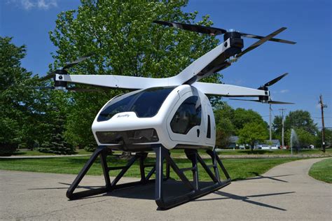 humans  fly   drone  electric hybrid octocopter