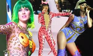 Katy Perry Switches Nine Outfits On First Night Of Prismatic World Tour