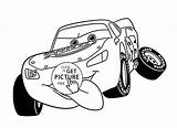 Coloring Pages Disney Cars Mcqueen Lightning Monster Car Funny Truck Printables Kids Choose Board Print Book sketch template