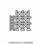 Scaffold Pictogram sketch template