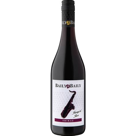Baily And Baily Shiraz Silhouette 750ml Woolworths