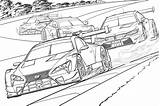 Colouring Martin Kolorowanki Lexus Wyścigu Druku Wyścig Cray Shades Auta sketch template