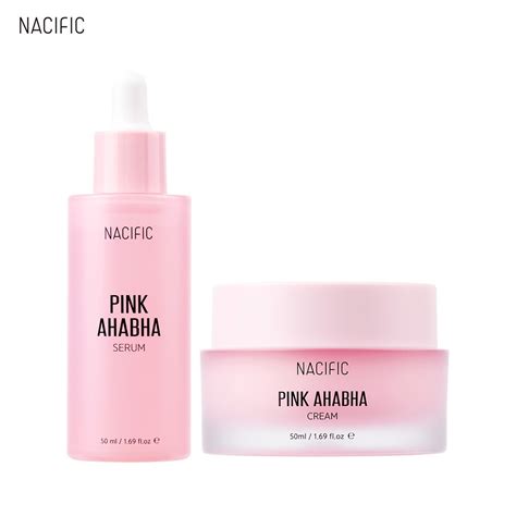 nacific pink ahabha serum ml pink ahabha cream ml shopee philippines