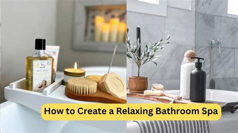 create  relaxing bathroom spa youtube