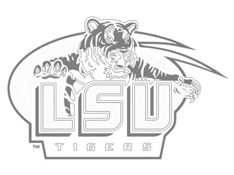 lsu tigers college football coloring pages hagio graphic football