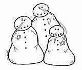 Primitive Snowman Printable Patterns Coloring Pages Three Winter Christmas Pattern Print Snowmen Template Getcolorings Printablee Stencils Choose Board sketch template