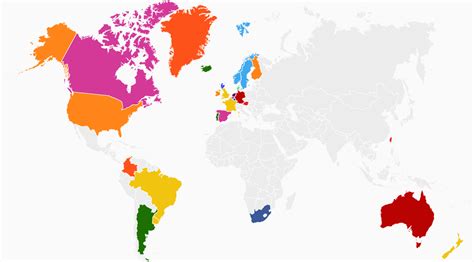 Lgbt Rights Th Countries Where Same Sex Marriage Is