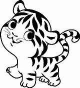Tiger Baby Cartoon Coloring Transparent Background Pngkit Automatically Start Click Doesn Please If Toppng sketch template