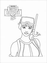 Fortnite Coloring Pages Bomber Printable sketch template