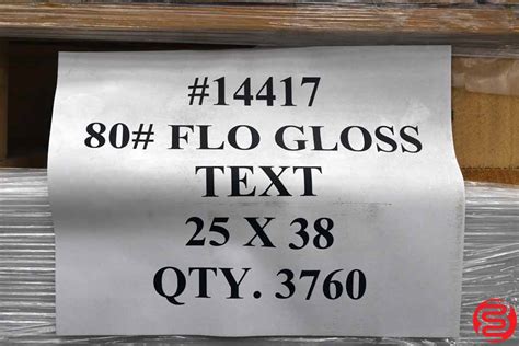 flo gloss text  lb    paper  boggs equipment