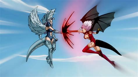 Image Mirajane Blocks Satan Soul Attack Png Fairy Tail