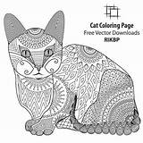 Katten Kleurplaten sketch template