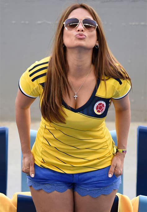 The Sexiest Colombian Girls Fans World Cup Brazil 2014 Part6