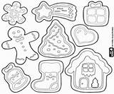 Galletas Biscoitos Nadal Decoradas Galleta Adornos Koekjes Dibuixos Biscoito sketch template