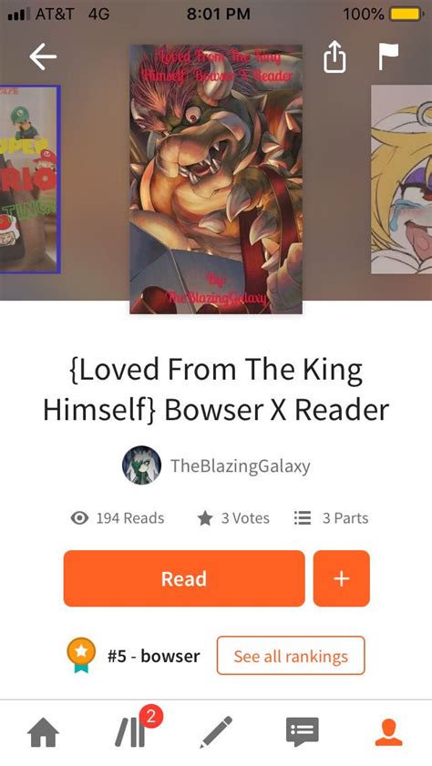 {loved From The King Himself} Bowser X Reader {under Editing} {a N