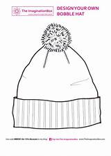 Hat Winter Kids Template Bobble Craft Printables Hats Colouring Printable Coloring Pages Sheets Templates Christmas Activities Arts Crafts Projects Snowman sketch template