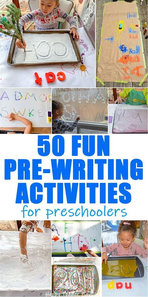 pre writing activities  preschoolers happy toddler playtime pre
