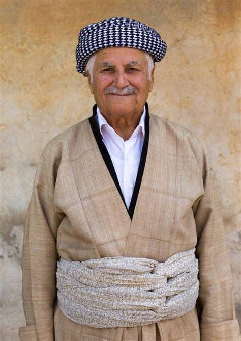 kurdish man in traditional attire photo by eric lafforgue