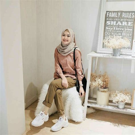 Style Hijab Casual Casual Hijab Outfit Ootd Casual Hijabi Outfits