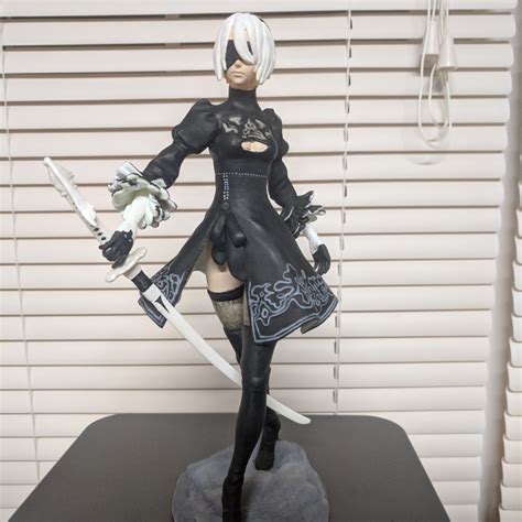 3d print of nier automata 2b by m08ius 0ne