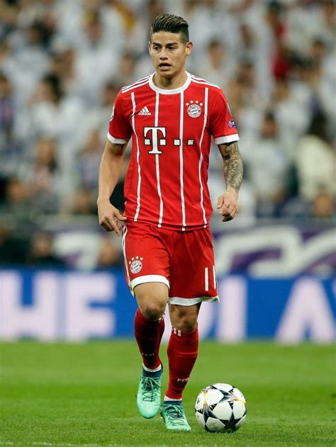 James Rodriguez Of Bayern Munchen During The Uefa Champions League