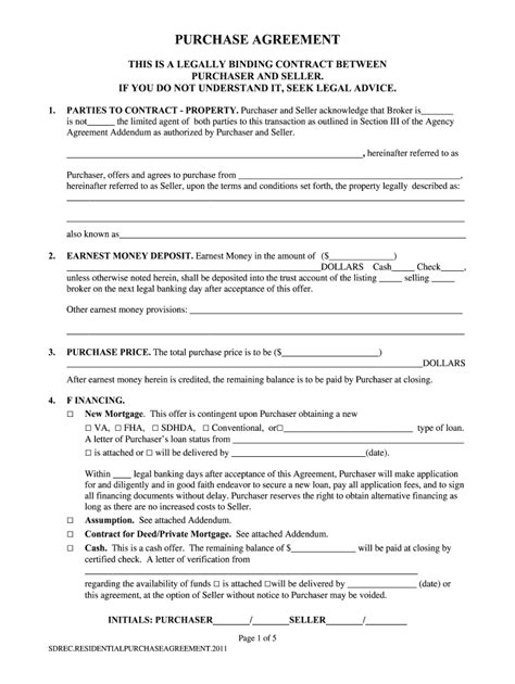 printable real estate wholesale contract