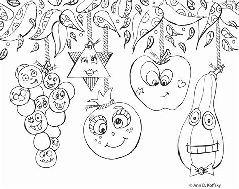 sukkot coloring pages printable  calendar printable