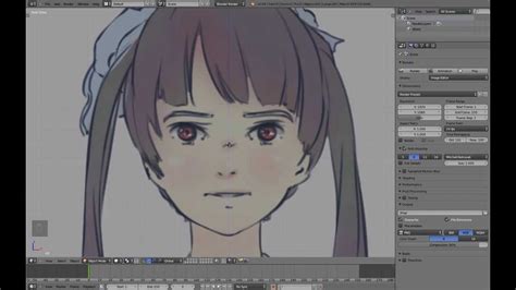 [part 1 24] blender anime character modeling tutorial reference and