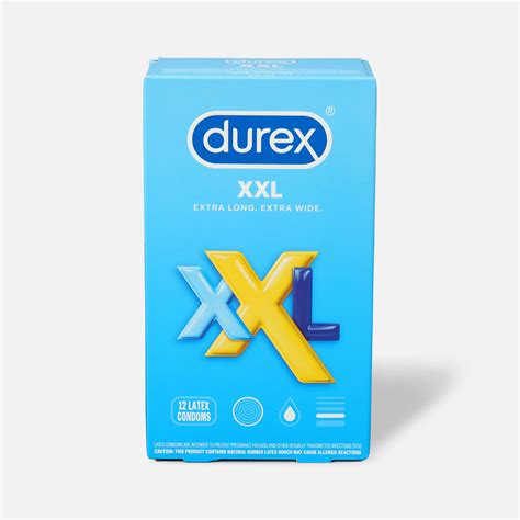 durex xxl condom 12 ct