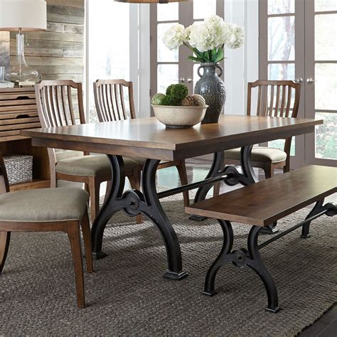 dining room dining tables trestle table