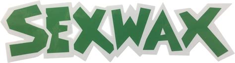 sex wax long decal sticker 8 green white automotive