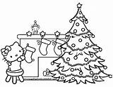 Tree Christmas Drawing Coloring Paintingvalley sketch template