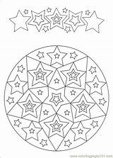 Mandala Star Coloring Comment First Kids sketch template