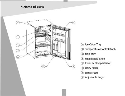 manual  igloo refrigerator fr